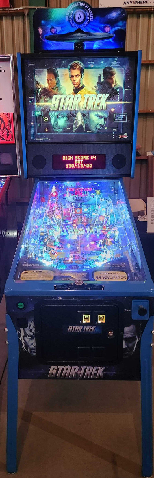 Star Trek Pro Pinball Machine
