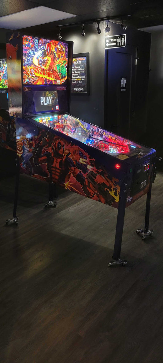 Deadpool Pro Refinery Edition Pinball Machine