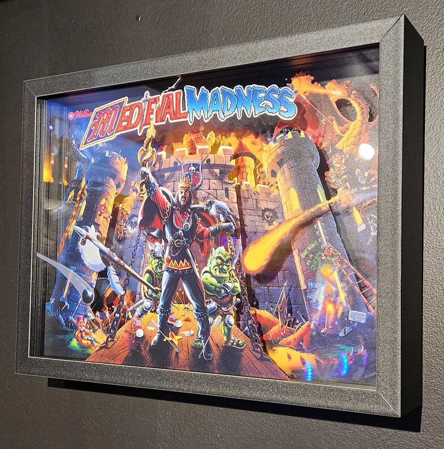 Medieval Madness - Artovision Shadow Box Art