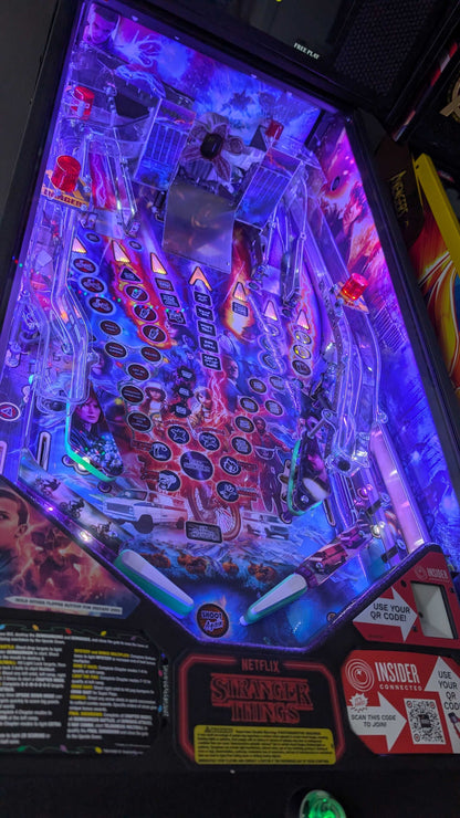 Stranger Things Pro Pinball Machine [USED]