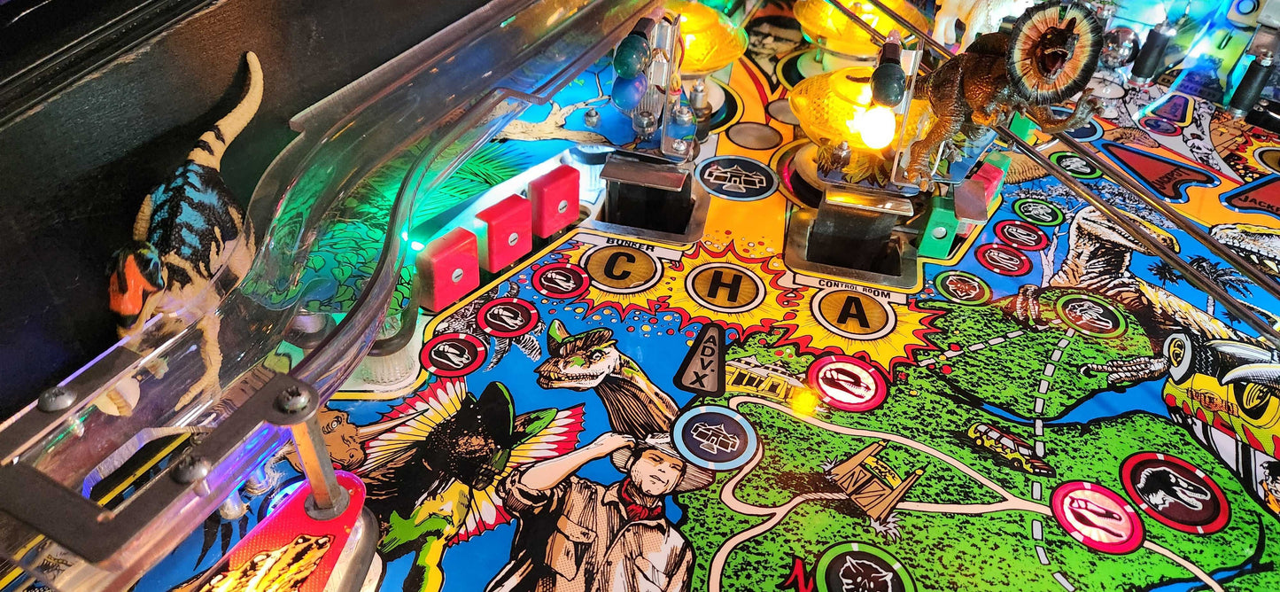 Jurassic Park Pinball Machine - Data East