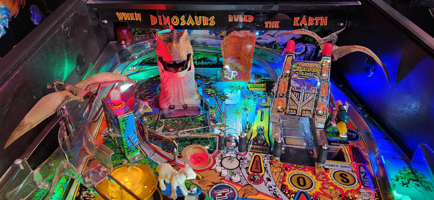 Jurassic Park Pinball Machine - Data East