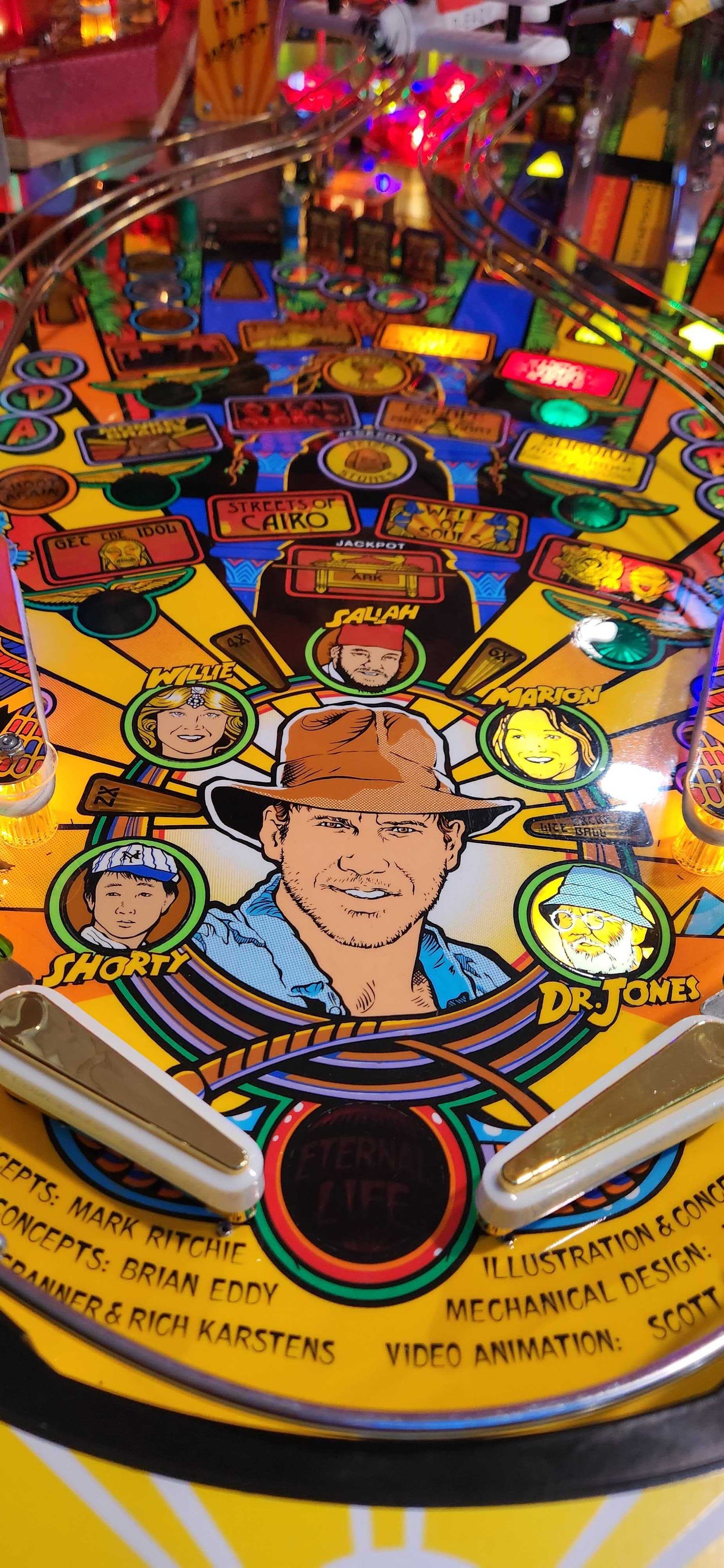 Indiana Jones Pinball Adventure Pinball Machine [DEPOSIT]