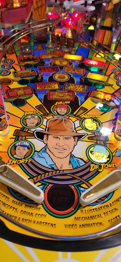 Indiana Jones Pinball Adventure Pinball Machine [DEPOSIT]