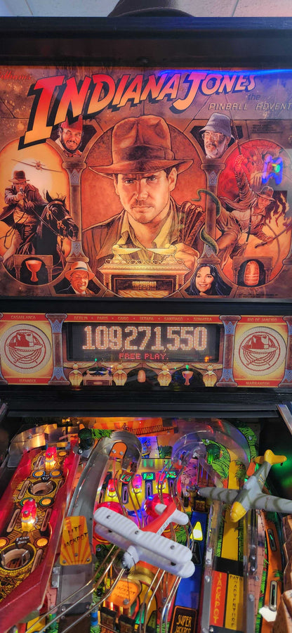 Indiana Jones Pinball Adventure Pinball Machine [DEPOSIT]