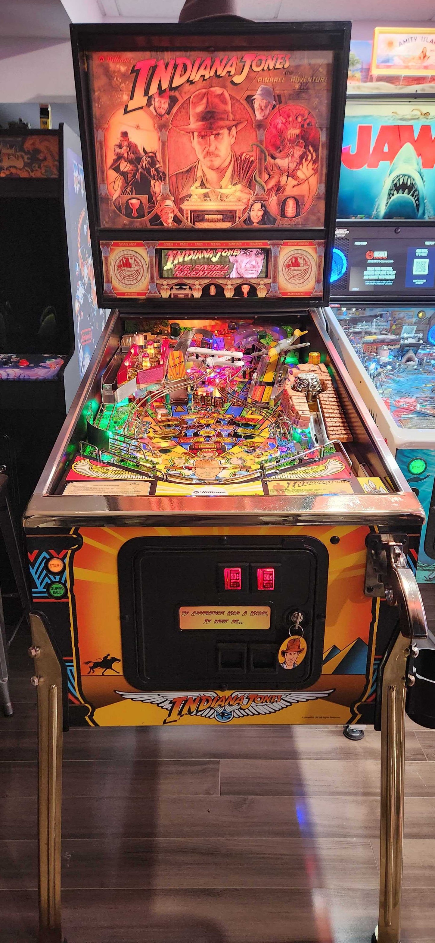 Indiana Jones Pinball Adventure Pinball Machine [DEPOSIT]