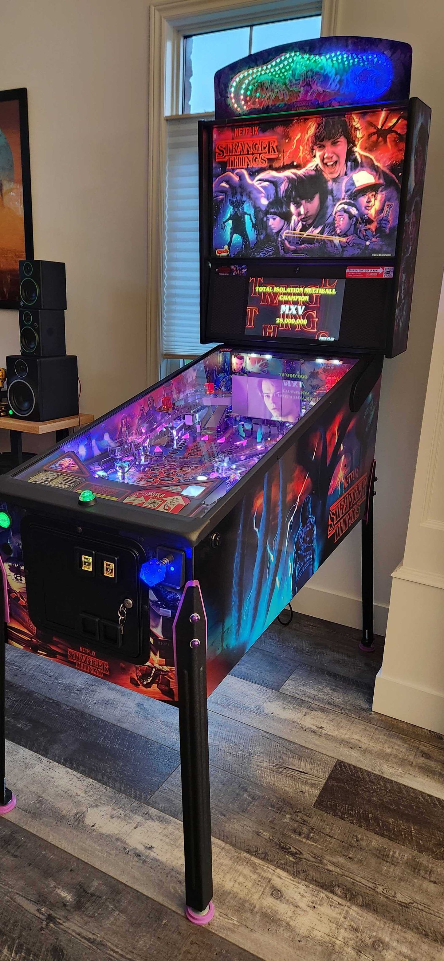 Stranger Things Premium Pinball Machine [USED] [DEPOSIT]