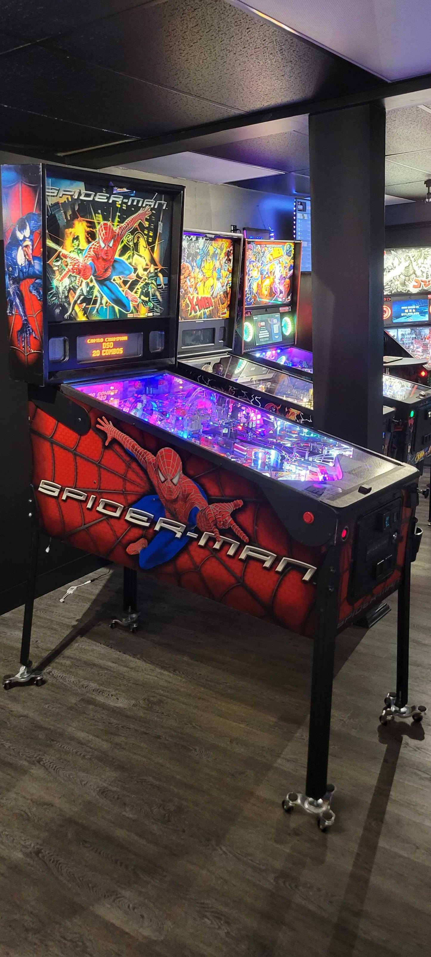 Spiderman Pinball Machine [USED - #209143][DEPOSIT]