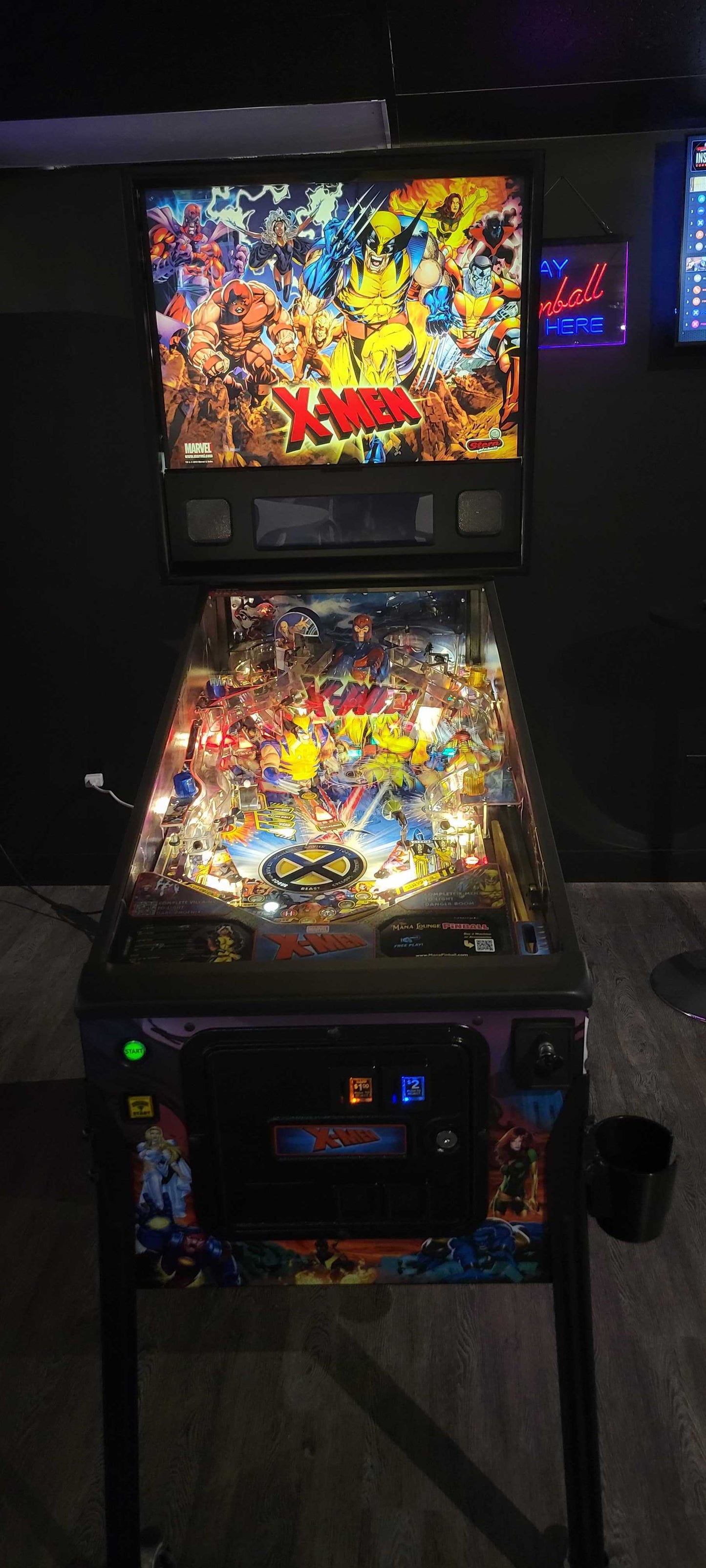 X-Men Pinball Machine [USED - #237516][DEPOSIT]