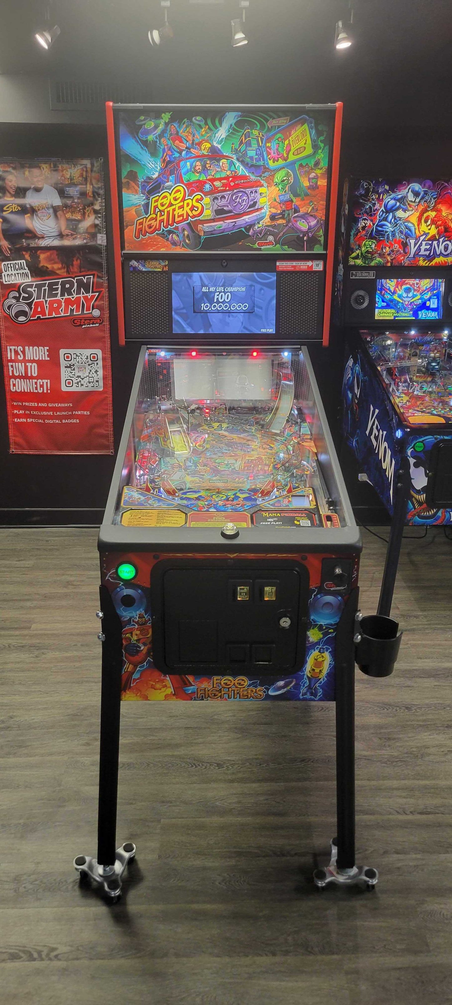 Foo Fighters Pro Pinball Machine [USED - #371662][DEPOSIT]