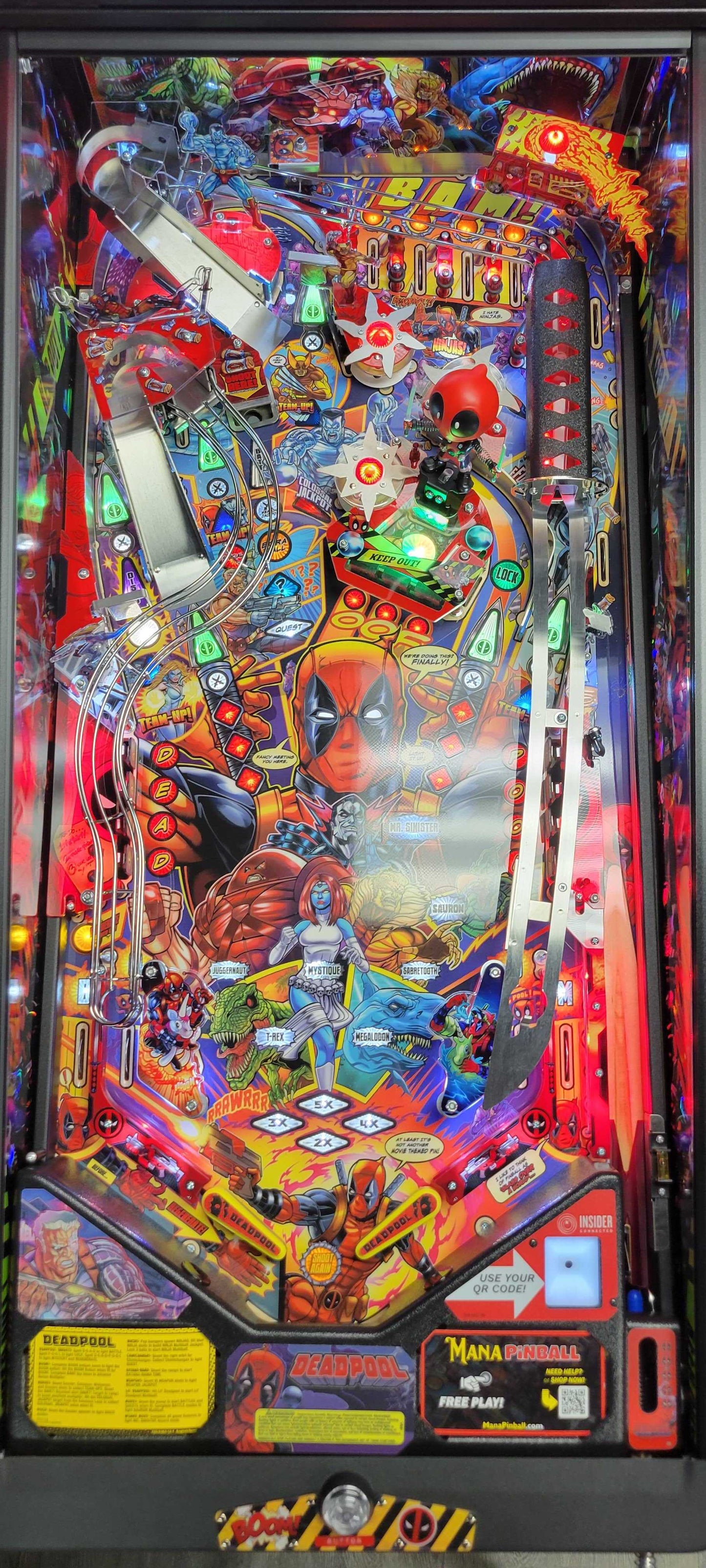 Deadpool Pro Pinball Machine [USED - #386820][DEPOSIT]