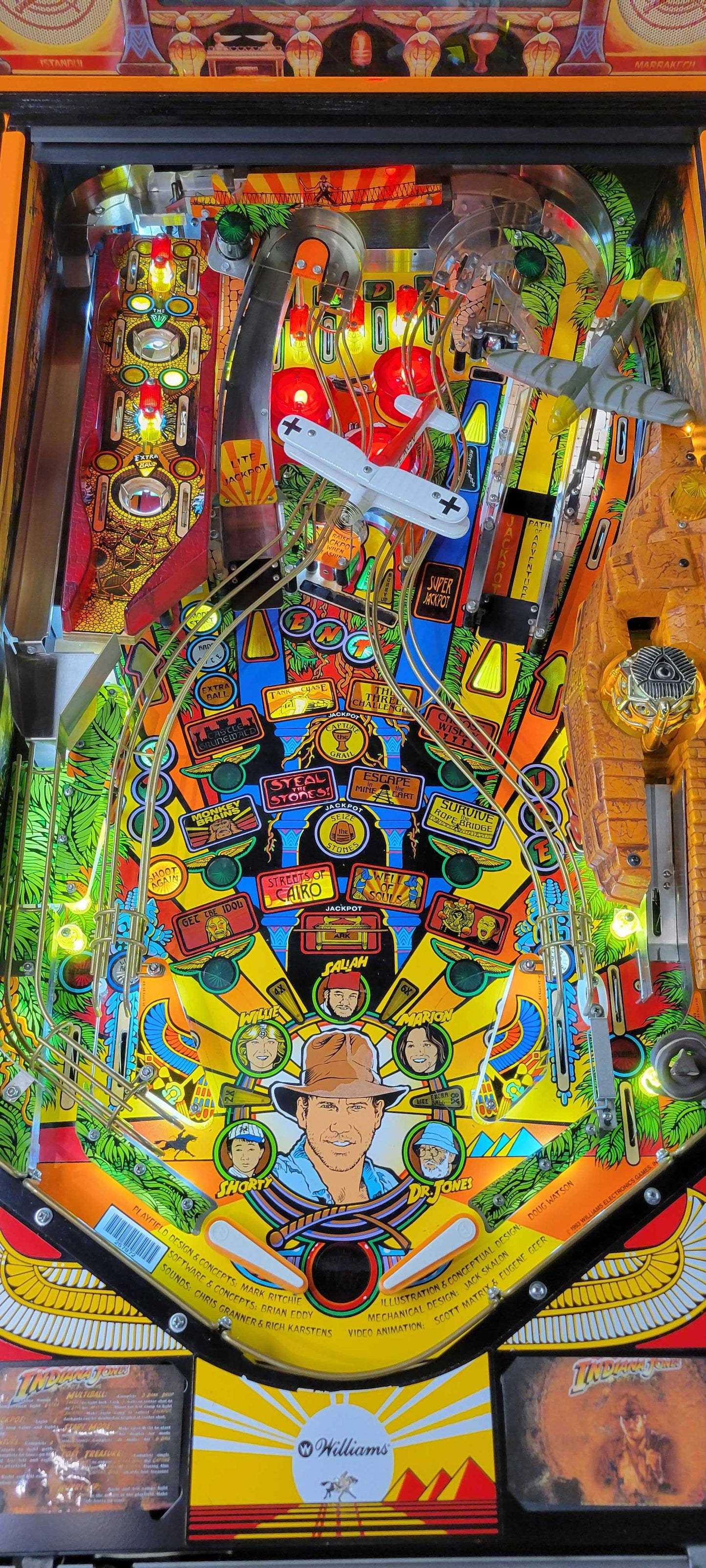 Indiana Jones Pinball Adventure Pinball Machine [USED] [DEPOSIT]