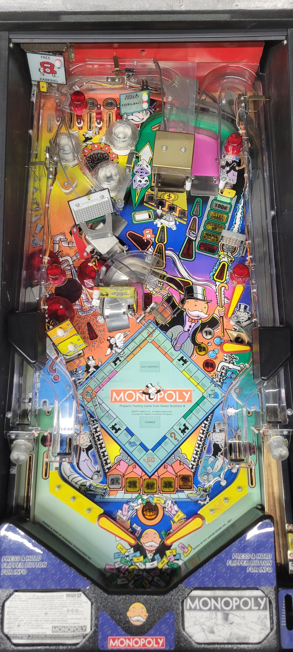 Monopoly Pinball Machine – Mana Pinball