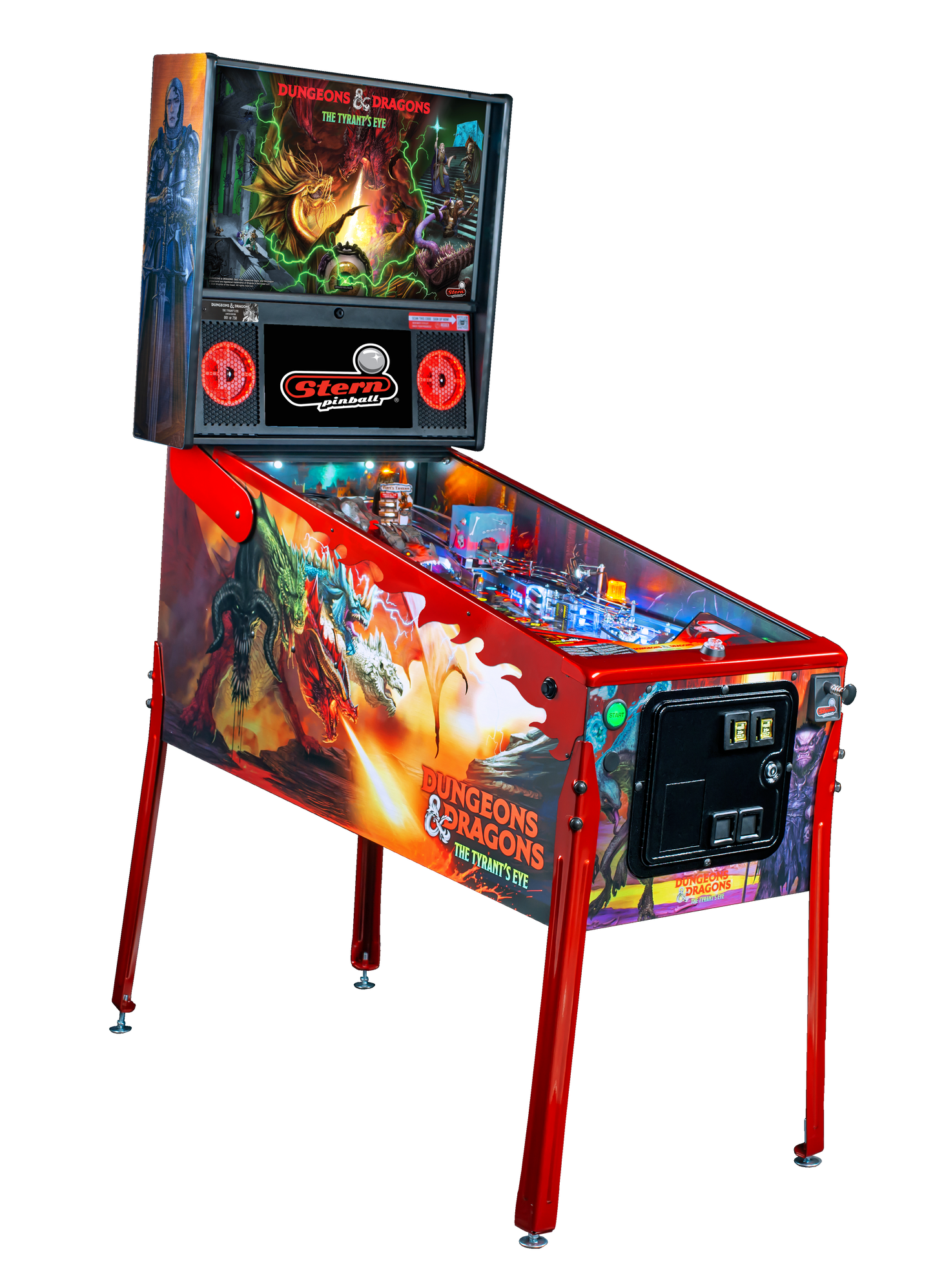 Dungeons & Dragons: The Tyrant's Eye Limited Edition Pinball Machine [PRE-ORDER][DEPOSIT]