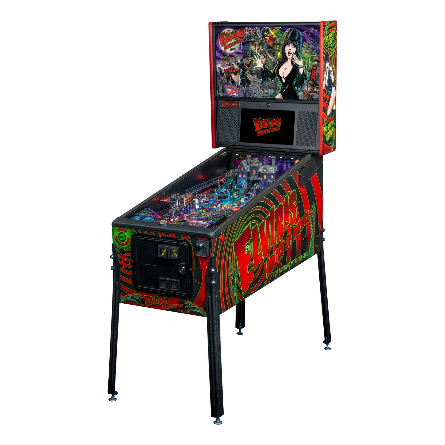 Elvira’s House of Horrors Premium Pinball Machine by Stern [DEPOSIT]