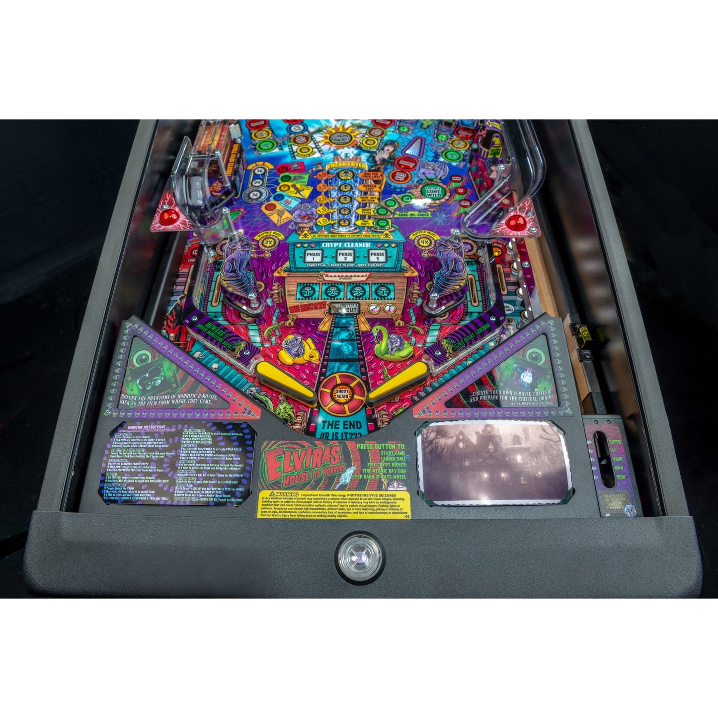 Elvira’s House of Horrors Premium Pinball Machine by Stern [DEPOSIT]