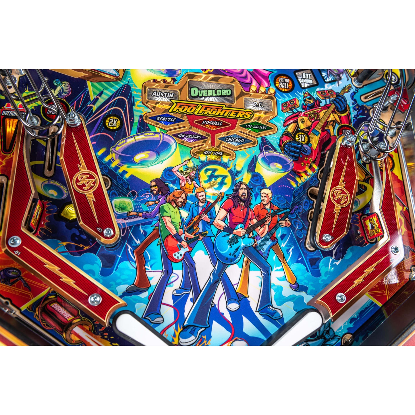 Foo Fighters Premium Pinball Machine by Stern [DEPOSIT]