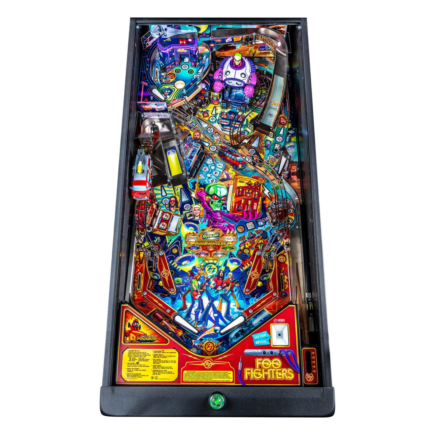 Foo Fighters Premium Pinball Machine by Stern [DEPOSIT]