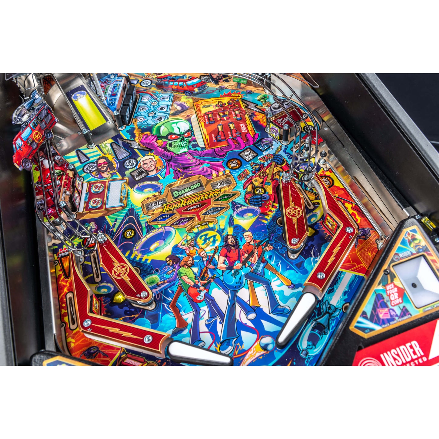 Foo Fighters Pro Pinball Machine by Stern [DEPOSIT]