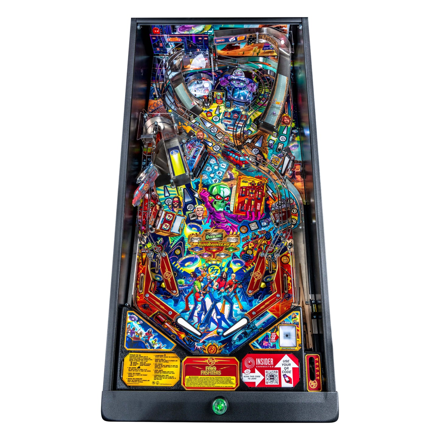 Foo Fighters Pro Pinball Machine by Stern [DEPOSIT]