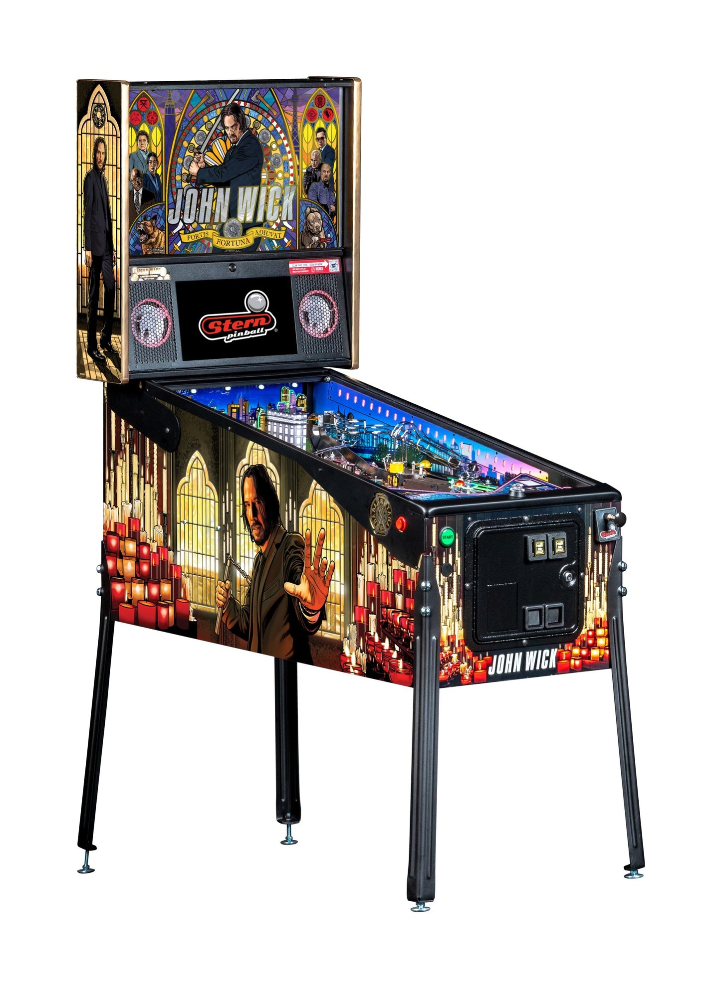 John Wick Limited Edition Pinball Machine by Stern [DEPOSIT]