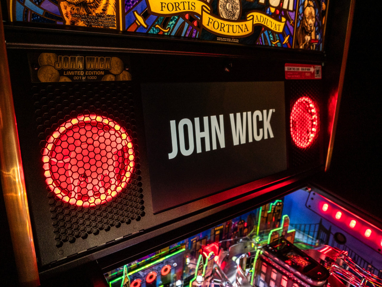 John Wick Limited Edition Pinball Machine by Stern [DEPOSIT]