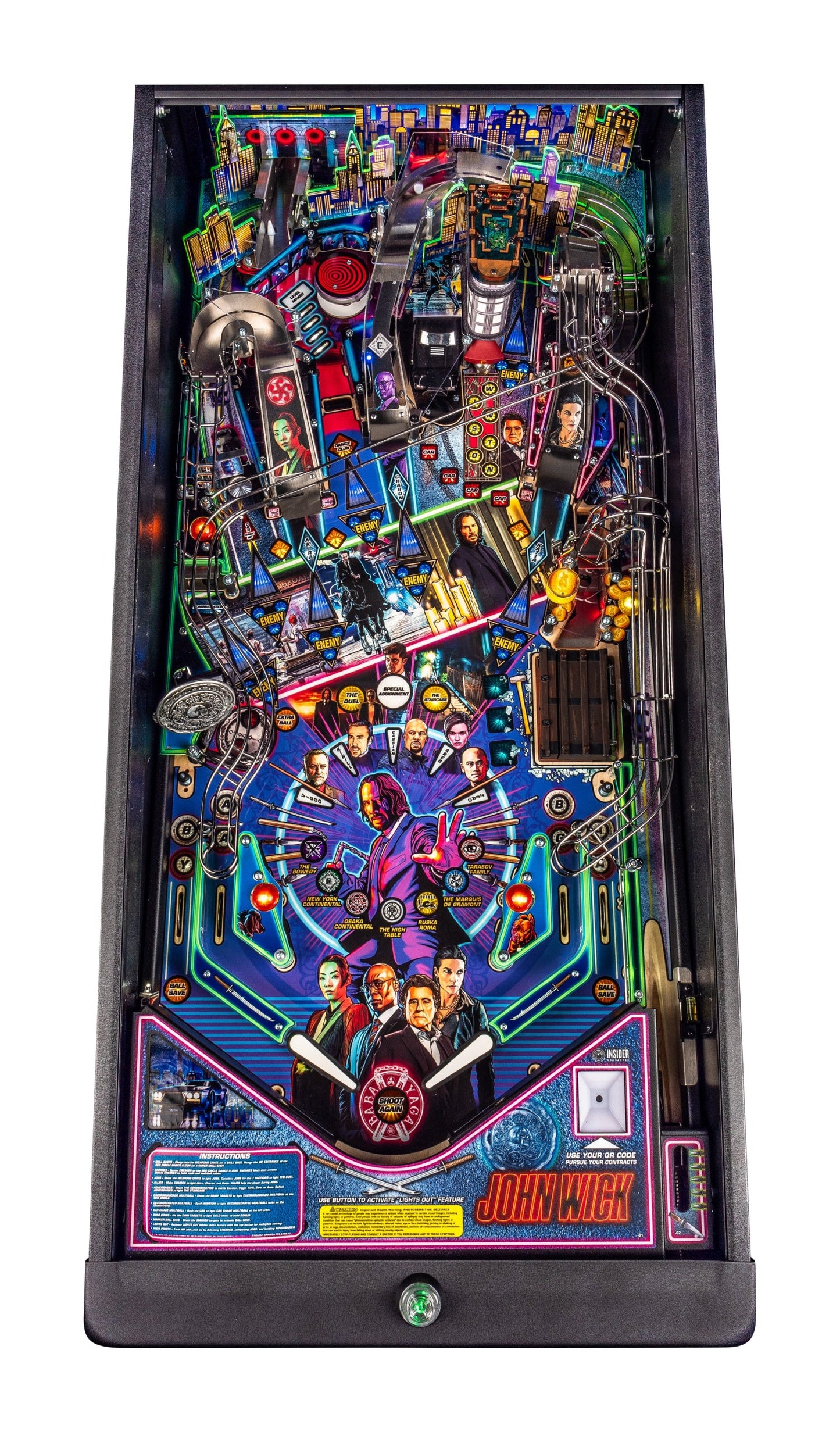 John Wick Premium Pinball Machine by Stern [DEPOSIT]