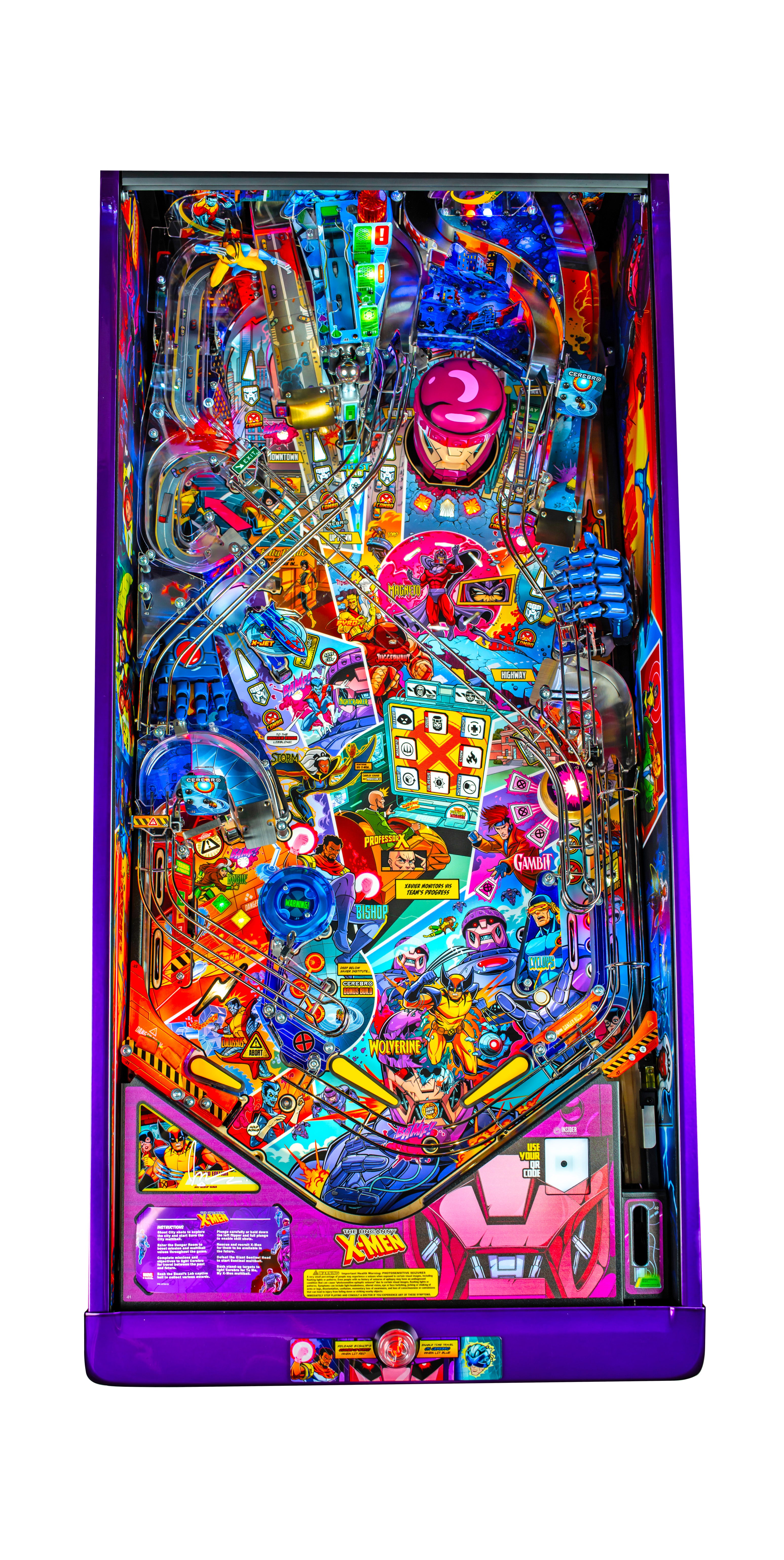 The Uncanny X-Men Limited Edition Pinball Machine by Stern