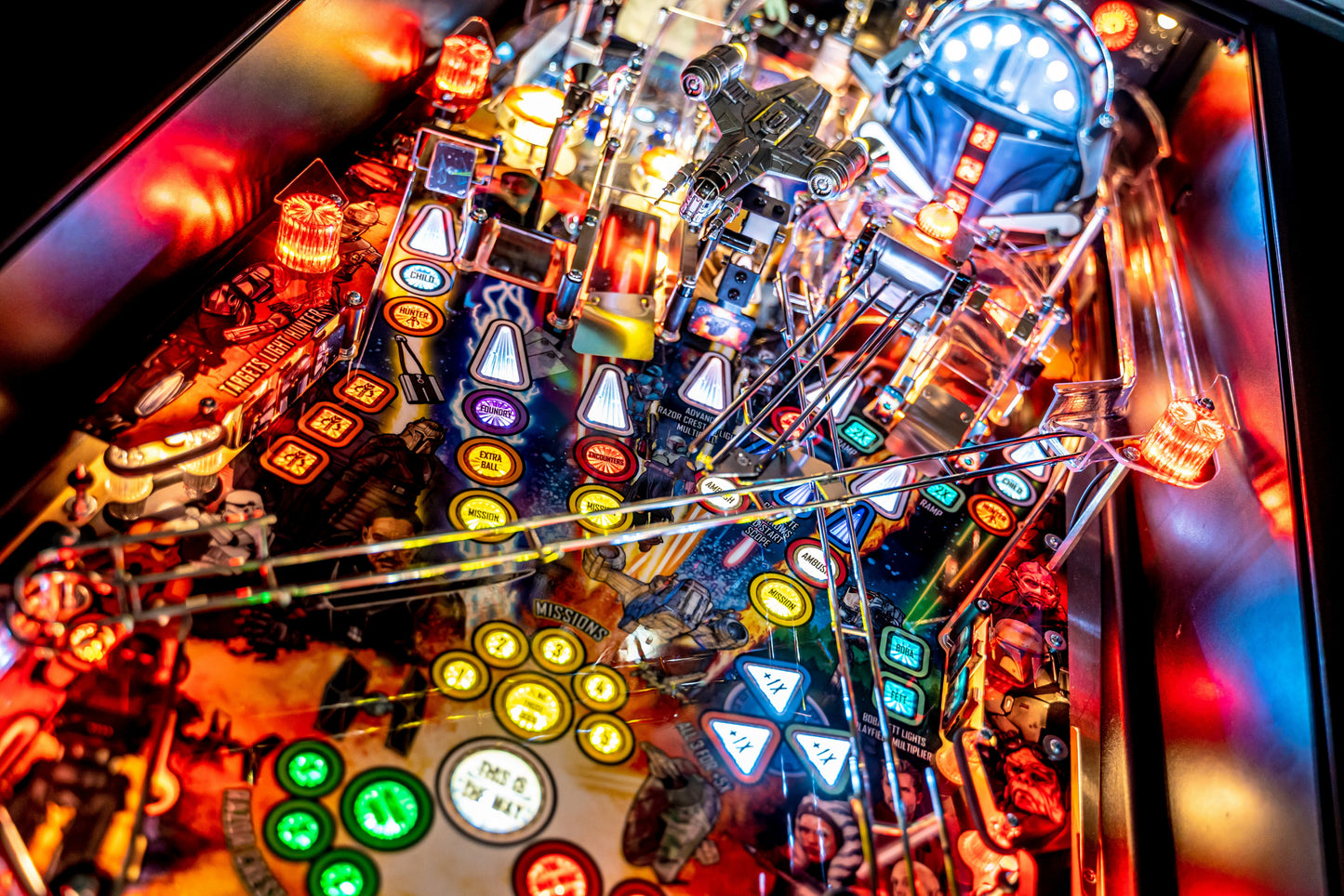 The Mandalorian Premium Pinball Machine by Stern [DEPOSIT]