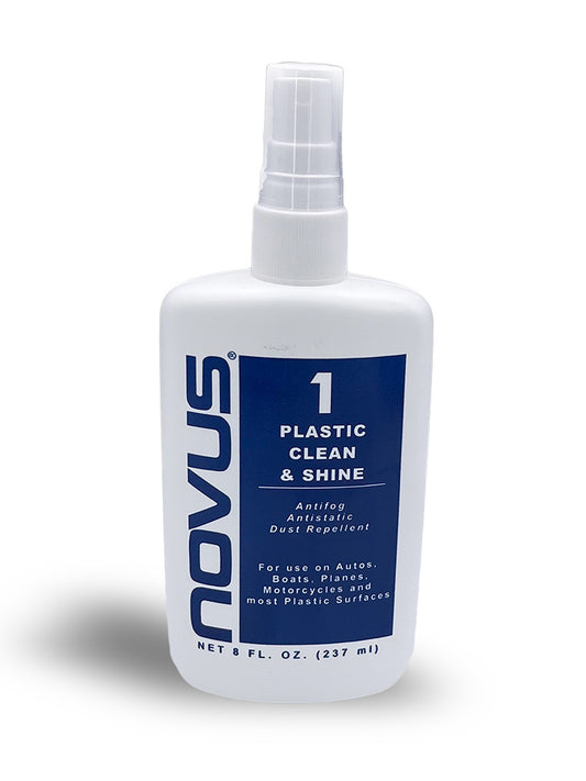 Novus 1 Plastic Clean and Shine - 8oz Bottle