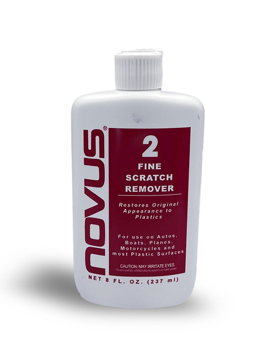 Novus 2 Plastic Clean and Shine - 8oz Bottle