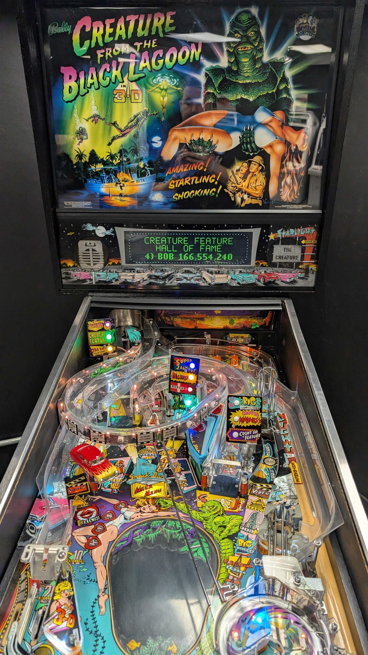 Creature from the Black Lagoon Pinball Machine
