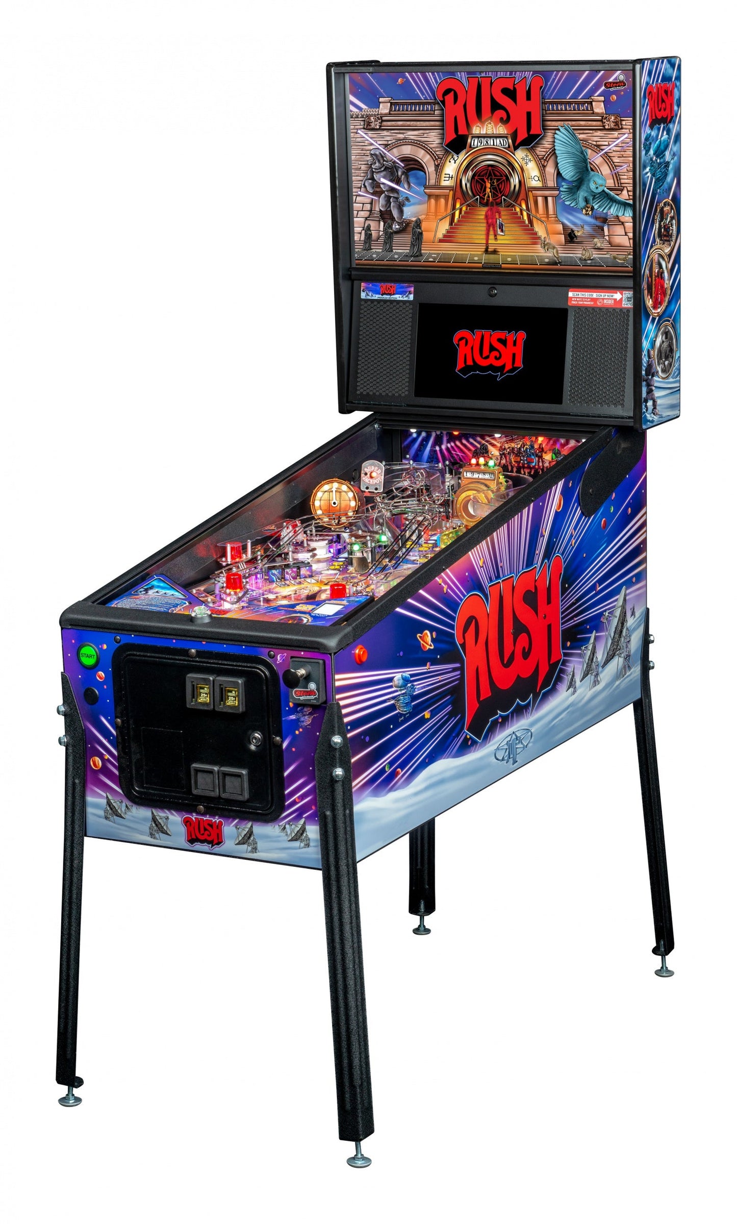 Rush Premium Pinball Machine by Stern [DEPOSIT]