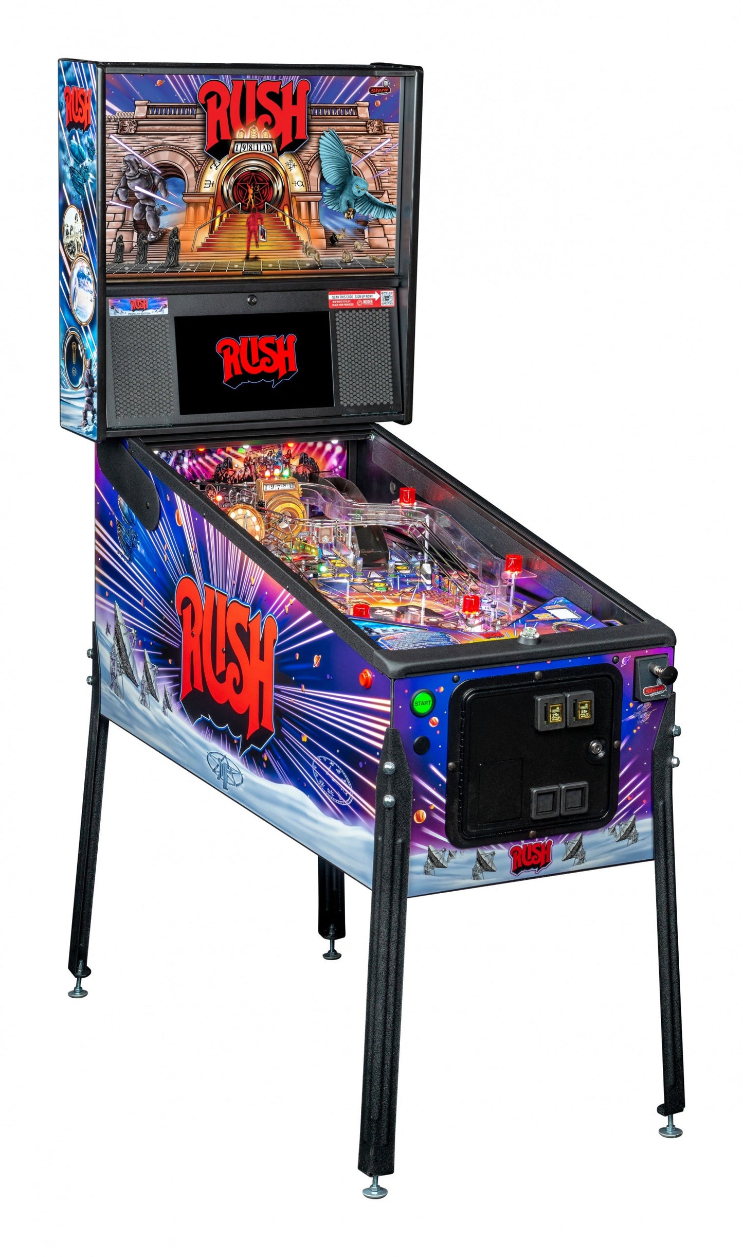 Rush Premium Pinball Machine by Stern [DEPOSIT]