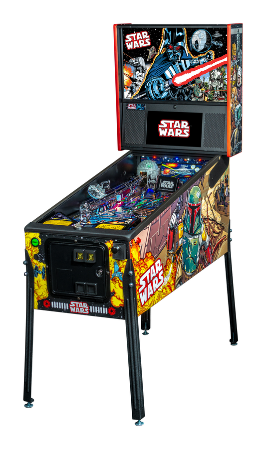 Star Wars Premium Comic Pinball Machine by Stern [DEPOSIT]