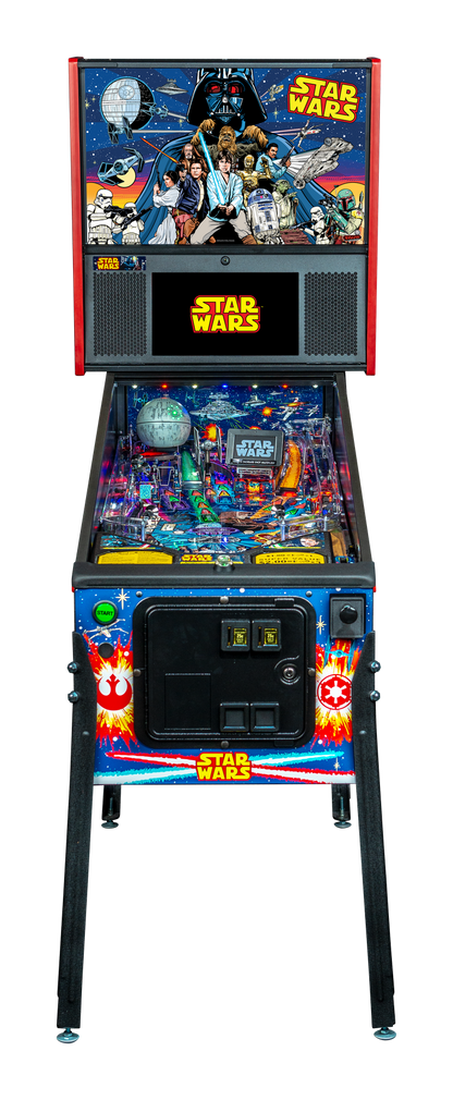 Star Wars Pro Comic Pinball Machine by Stern [DEPOSIT]