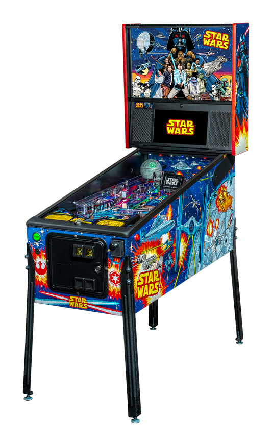 Star Wars Pro Comic Pinball Machine by Stern [DEPOSIT]