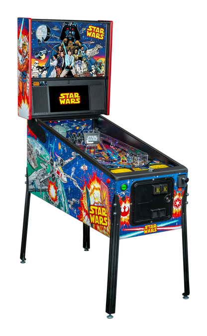 Star Wars Pro Comic Pinball Machine by Stern [DEPOSIT]