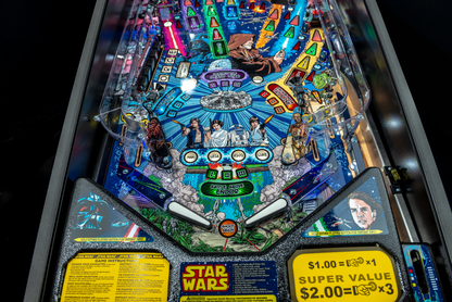 Star Wars Pro Comic Pinball Machine by Stern [DEPOSIT]