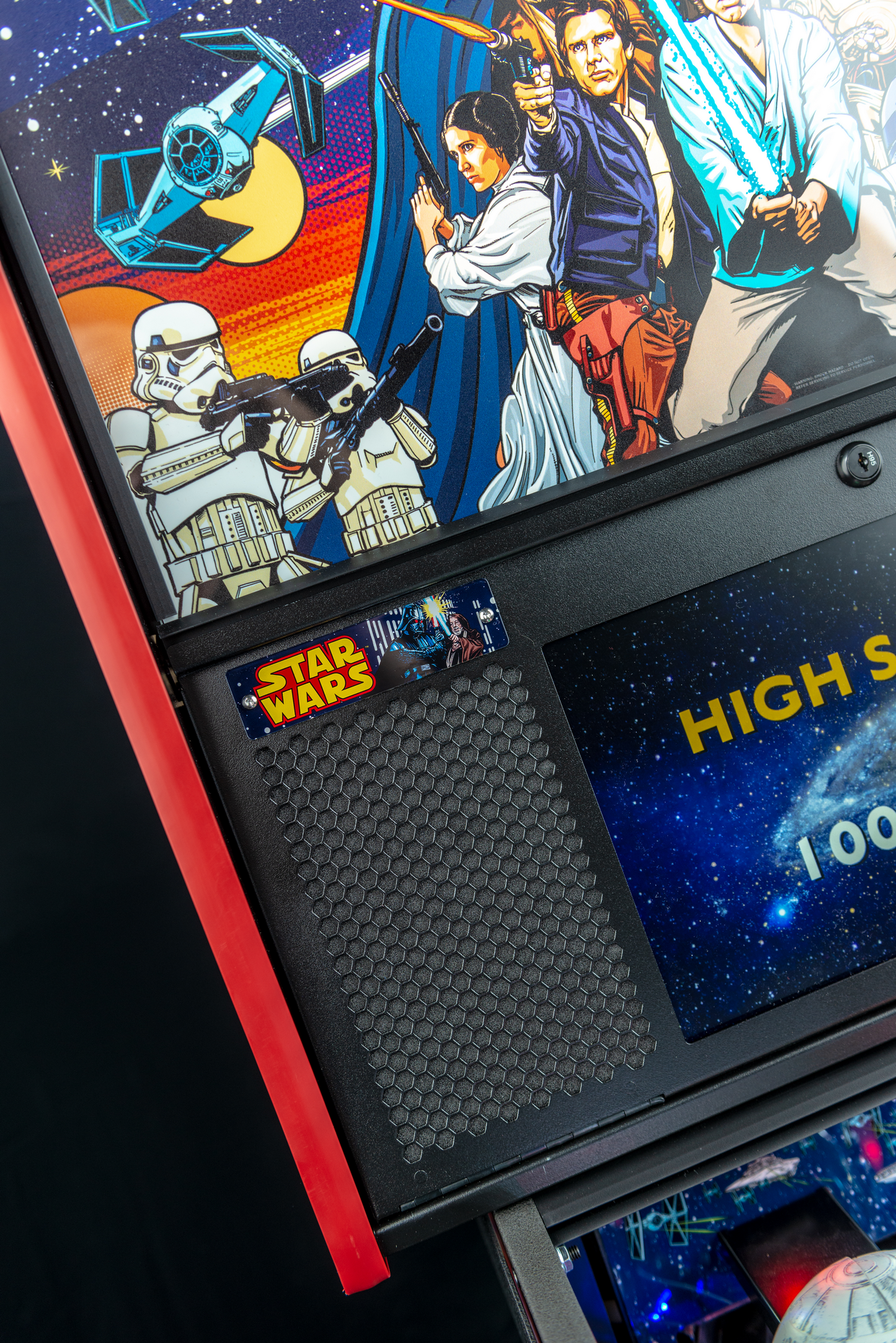 Star Wars Pro Comic Pinball Machine by Stern [DEPOSIT]