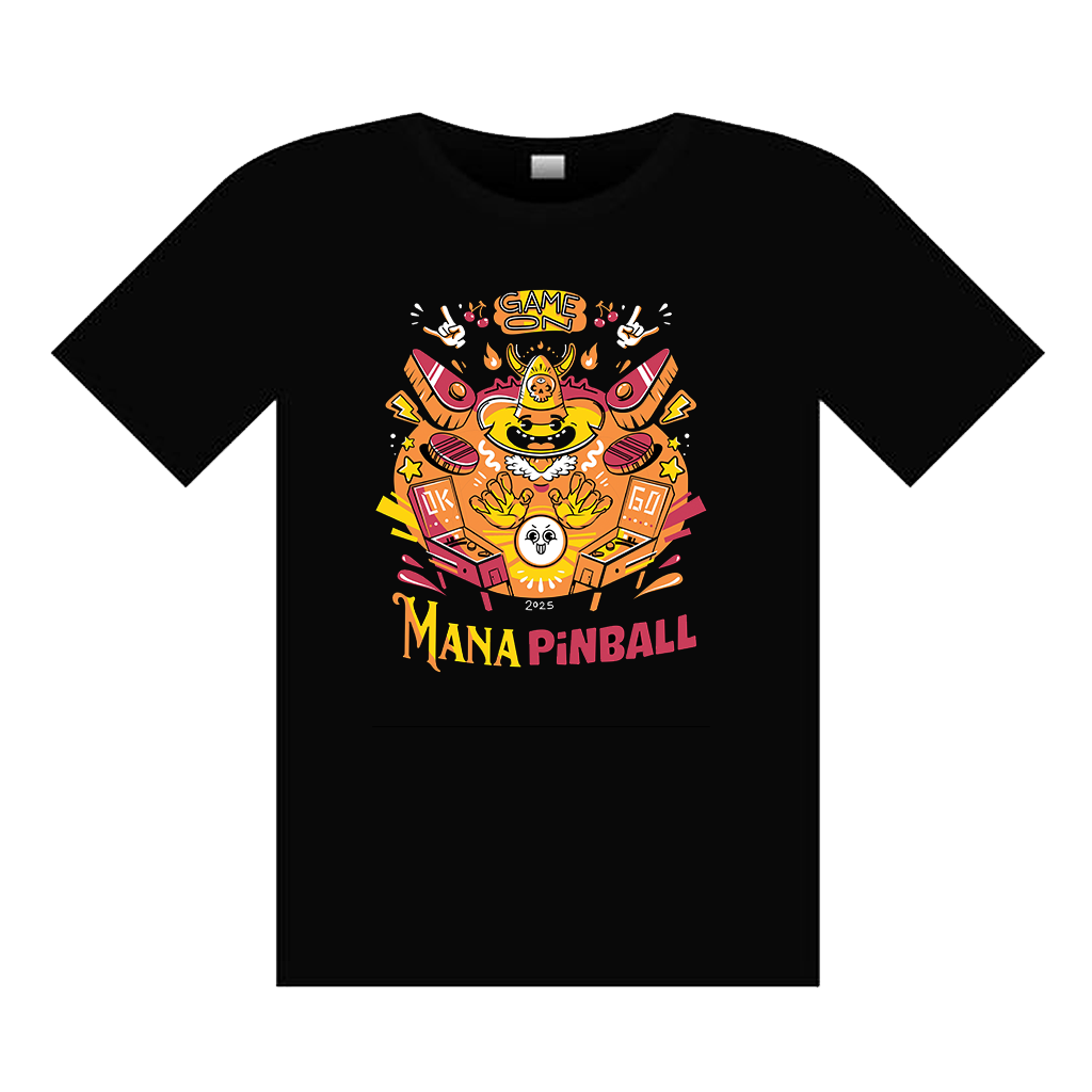 Mana Pinball 2025 T-Shirt (PRE-ORDER)